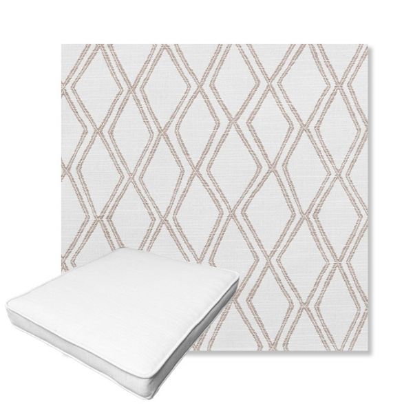 Picture of Voyage Dune | Boxed Outdoor Dining Chair Seat Cushions - Sunbrella© Fabric