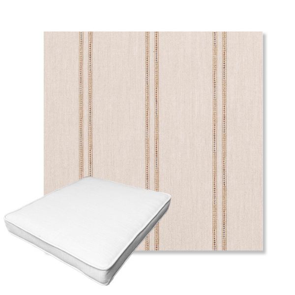 Picture of Wayward Wren | Boxed Outdoor Dining Chair Seat Cushions - Sunbrella© Fabric