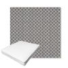 Picture of Yardly Hydrangea | Boxed Outdoor Dining Chair Seat Cushions - Sunbrella© Fabric