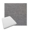 Picture of Abstraction Denim | Boxed Trapezoid Outdoor Dining Chair Seat Cushions - Sunbrella© Fabric