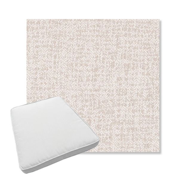 Picture of Abstraction Dune | Boxed Trapezoid Outdoor Dining Chair Seat Cushions - Sunbrella© Fabric