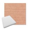 Picture of Ambrose Terracotta | Boxed Trapezoid Outdoor Dining Chair Seat Cushions - Sunbrella© Fabric