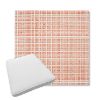 Picture of Benson Guava | Boxed Trapezoid Outdoor Dining Chair Seat Cushions - Sunbrella© Fabric