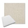 Picture of Blend Linen | Boxed Trapezoid Outdoor Dining Chair Seat Cushions - Sunbrella© Fabric
