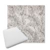 Picture of Calm Graphite | Boxed Trapezoid Outdoor Dining Chair Seat Cushions - Sunbrella© Fabric