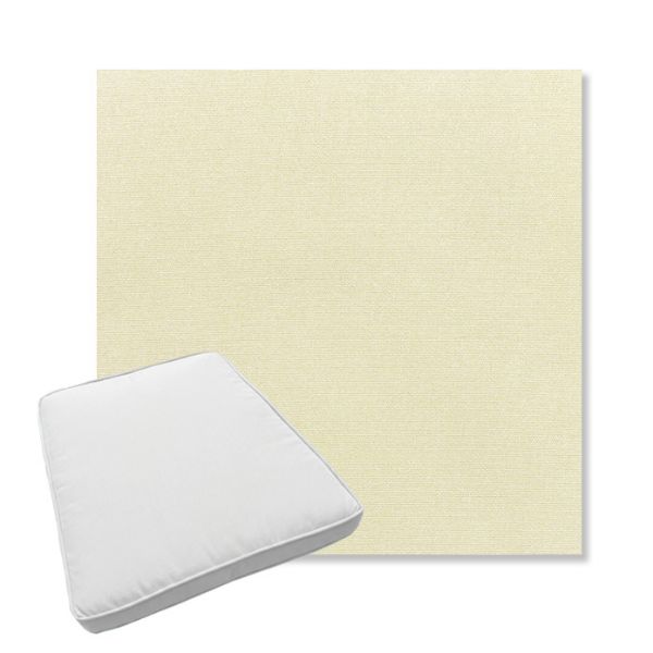 Picture of Canvas Canvas | Boxed Trapezoid Outdoor Dining Chair Seat Cushions - Sunbrella© Fabric