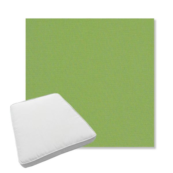 Picture of Canvas Ginkgo | Boxed Trapezoid Outdoor Dining Chair Seat Cushions - Sunbrella© Fabric