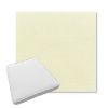 Picture of Canvas Natural | Boxed Trapezoid Outdoor Dining Chair Seat Cushions - Sunbrella© Fabric