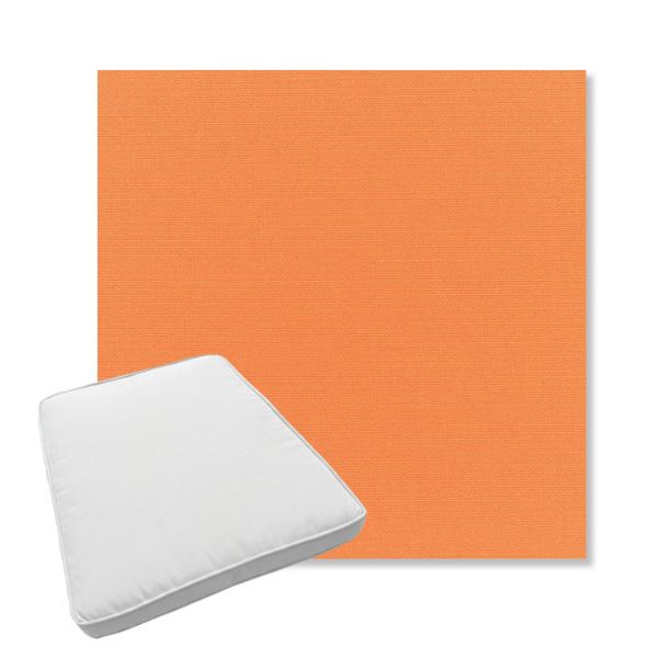 Picture of Canvas Tuscan | Boxed Trapezoid Outdoor Dining Chair Seat Cushions - Sunbrella© Fabric