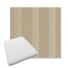 Picture of Caper Camel | Boxed Trapezoid Outdoor Dining Chair Seat Cushions - Sunbrella© Fabric
