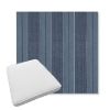 Picture of Carlo Denim | Boxed Trapezoid Outdoor Dining Chair Seat Cushions - Sunbrella© Fabric