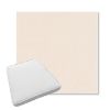 Picture of Cast Bisque | Boxed Trapezoid Outdoor Dining Chair Seat Cushions - Sunbrella© Fabric