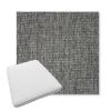 Picture of Crush Pewter | Boxed Trapezoid Outdoor Dining Chair Seat Cushions - Sunbrella© Fabric
