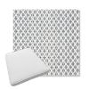 Picture of Detail Denim | Boxed Trapezoid Outdoor Dining Chair Seat Cushions - Sunbrella© Fabric