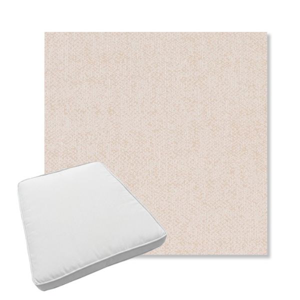 Picture of Dither Antique | Boxed Trapezoid Outdoor Dining Chair Seat Cushions - Sunbrella© Fabric