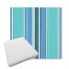 Picture of Dolce Oasis | Boxed Trapezoid Outdoor Dining Chair Seat Cushions - Sunbrella© Fabric