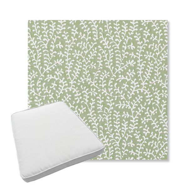 Picture of Eberly Spring | Boxed Trapezoid Outdoor Dining Chair Seat Cushions - Sunbrella© Fabric