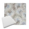 Picture of Etta Vapor | Boxed Trapezoid Outdoor Dining Chair Seat Cushions - Sunbrella© Fabric