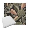 Picture of Fernie Midnight Garden | Boxed Trapezoid Outdoor Dining Chair Seat Cushions - Sunbrella© Fabric
