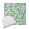 Picture of Floral Song Spring | Boxed Trapezoid Outdoor Dining Chair Seat Cushions - Sunbrella© Fabric