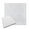 Picture of Frond Sky | Boxed Trapezoid Outdoor Dining Chair Seat Cushions - Sunbrella© Fabric