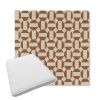 Picture of Hoopla Cold Brew | Boxed Trapezoid Outdoor Dining Chair Seat Cushions - Sunbrella© Fabric