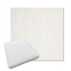 Picture of Idol Snow | Boxed Trapezoid Outdoor Dining Chair Seat Cushions - Sunbrella© Fabric