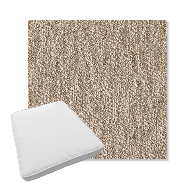 Picture of Improve Dune | Boxed Trapezoid Outdoor Dining Chair Seat Cushions - Sunbrella© Fabric