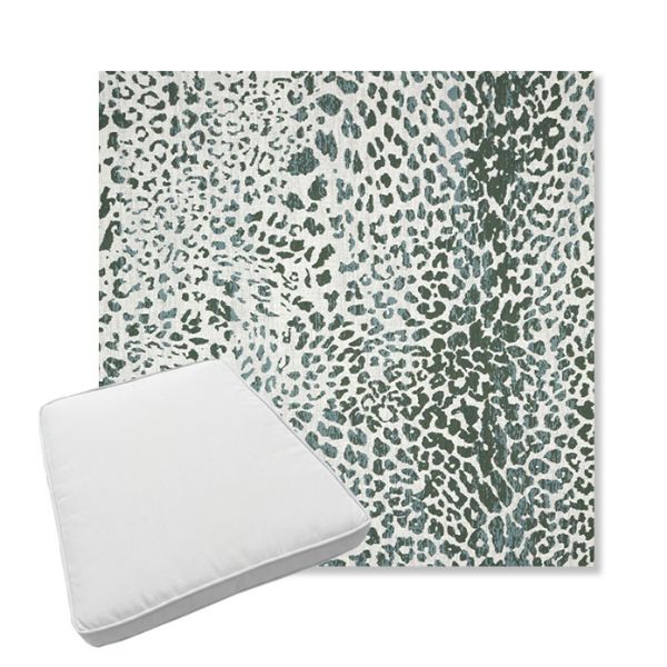 Picture of Instinct Willow | Boxed Trapezoid Outdoor Dining Chair Seat Cushions - Sunbrella© Fabric