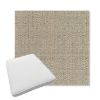 Picture of Linen Stone | Boxed Trapezoid Outdoor Dining Chair Seat Cushions - Sunbrella© Fabric