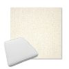Picture of Margo Snow | Boxed Trapezoid Outdoor Dining Chair Seat Cushions - Sunbrella© Fabric