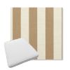 Picture of Maxim Heather Beige | Boxed Trapezoid Outdoor Dining Chair Seat Cushions - Sunbrella© Fabric