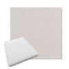 Picture of Metamorphic Snow | Boxed Trapezoid Outdoor Dining Chair Seat Cushions - Sunbrella© Fabric