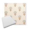 Picture of Mira Chai | Boxed Trapezoid Outdoor Dining Chair Seat Cushions - Sunbrella© Fabric
