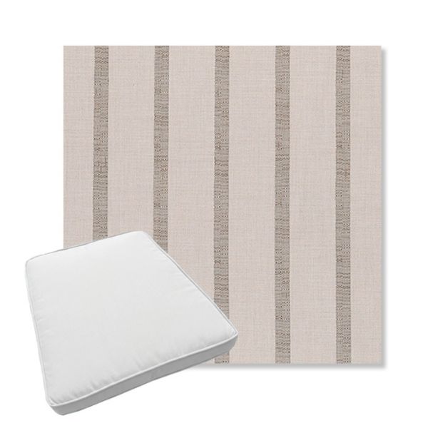 Picture of Mixi Wren | Boxed Trapezoid Outdoor Dining Chair Seat Cushions - Sunbrella© Fabric