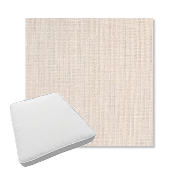Picture of Nova Glimmer | Boxed Trapezoid Outdoor Dining Chair Seat Cushions - Sunbrella© Fabric