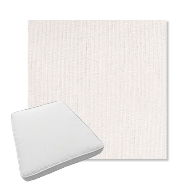 Picture of Nova Parchment | Boxed Trapezoid Outdoor Dining Chair Seat Cushions - Sunbrella© Fabric