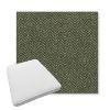 Picture of Odette Fern | Boxed Trapezoid Outdoor Dining Chair Seat Cushions - Sunbrella© Fabric