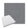 Picture of Odette Slate | Boxed Trapezoid Outdoor Dining Chair Seat Cushions - Sunbrella© Fabric