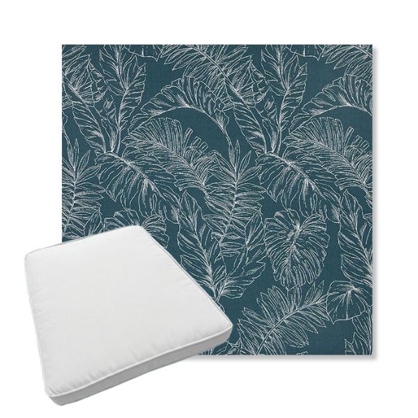 Picture of Palma Renew | Boxed Trapezoid Outdoor Dining Chair Seat Cushions - Sunbrella© Fabric
