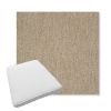 Picture of Pashmina Alpaca | Boxed Trapezoid Outdoor Dining Chair Seat Cushions - Sunbrella© Fabric