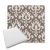 Picture of Patra Mushroom | Boxed Trapezoid Outdoor Dining Chair Seat Cushions - Sunbrella© Fabric
