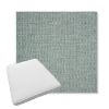 Picture of Piazza Mist | Boxed Trapezoid Outdoor Dining Chair Seat Cushions - Sunbrella© Fabric