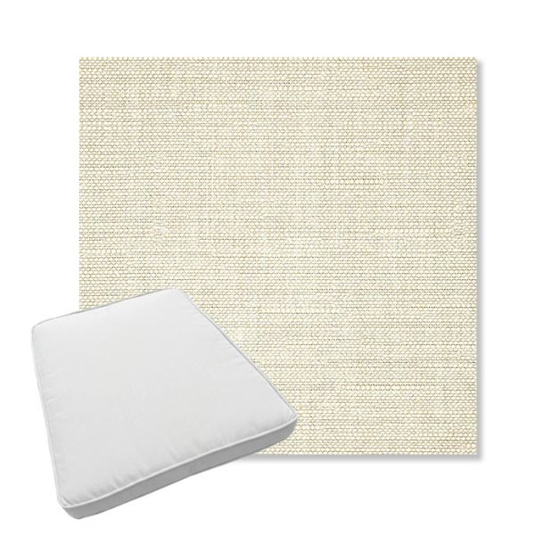 Picture of Piazza Vapor | Boxed Trapezoid Outdoor Dining Chair Seat Cushions - Sunbrella© Fabric
