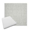 Picture of Pique Cloud | Boxed Trapezoid Outdoor Dining Chair Seat Cushions - Sunbrella© Fabric