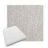 Picture of Pique Gravel | Boxed Trapezoid Outdoor Dining Chair Seat Cushions - Sunbrella© Fabric