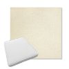 Picture of Posh Salt | Boxed Trapezoid Outdoor Dining Chair Seat Cushions - Sunbrella© Fabric