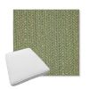 Picture of Posh Shamrock | Boxed Trapezoid Outdoor Dining Chair Seat Cushions - Sunbrella© Fabric