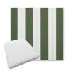 Picture of Relate Ivy | Boxed Trapezoid Outdoor Dining Chair Seat Cushions - Sunbrella© Fabric