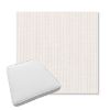 Picture of Replay Linen | Boxed Trapezoid Outdoor Dining Chair Seat Cushions - Sunbrella© Fabric